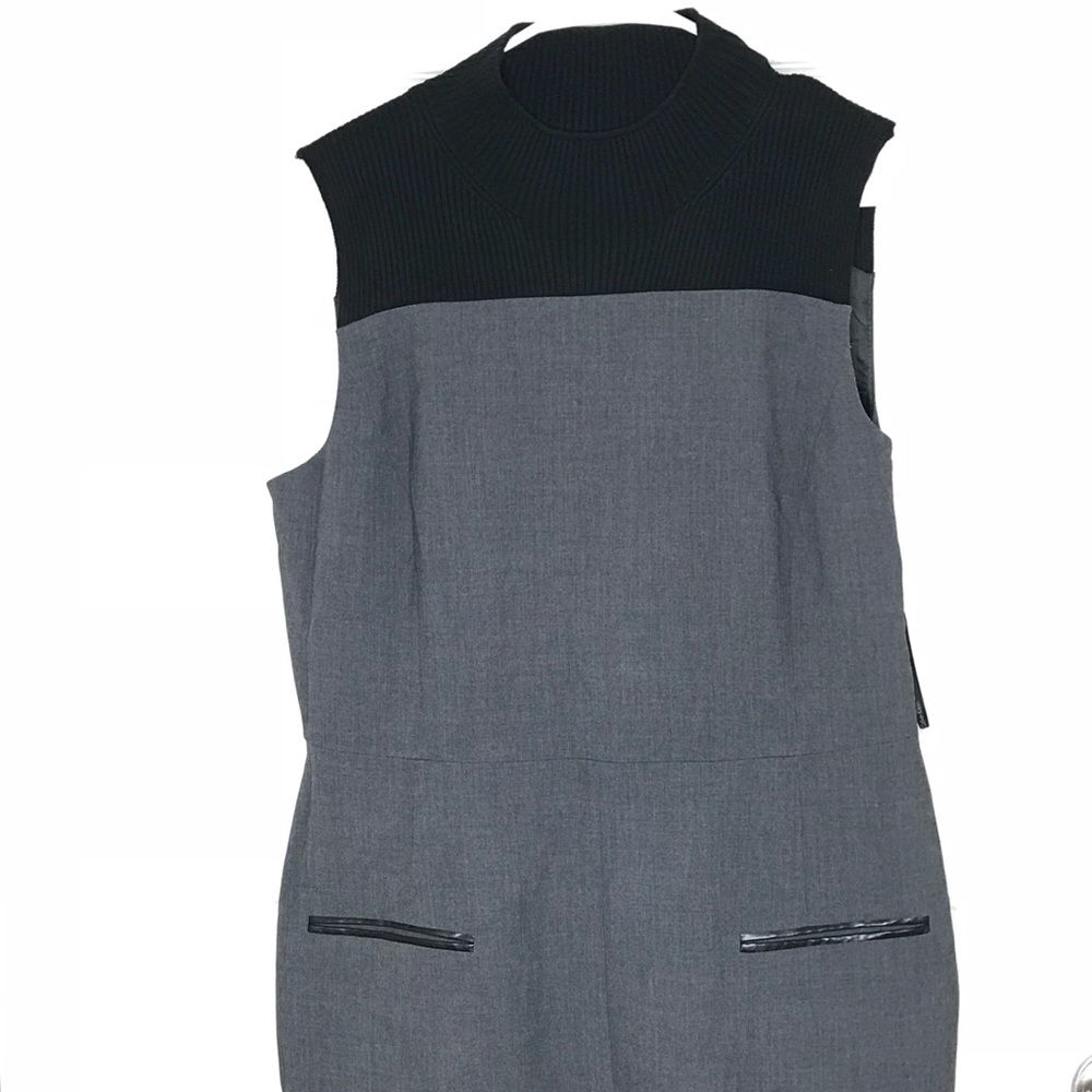 Black And Gray Dress Calvin Klein